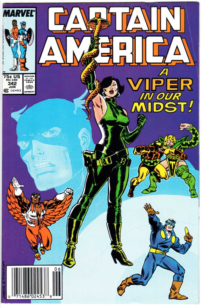Captain America (1968) #342 MJ
