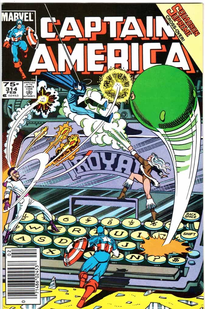 Captain America (1968) #314 MJ